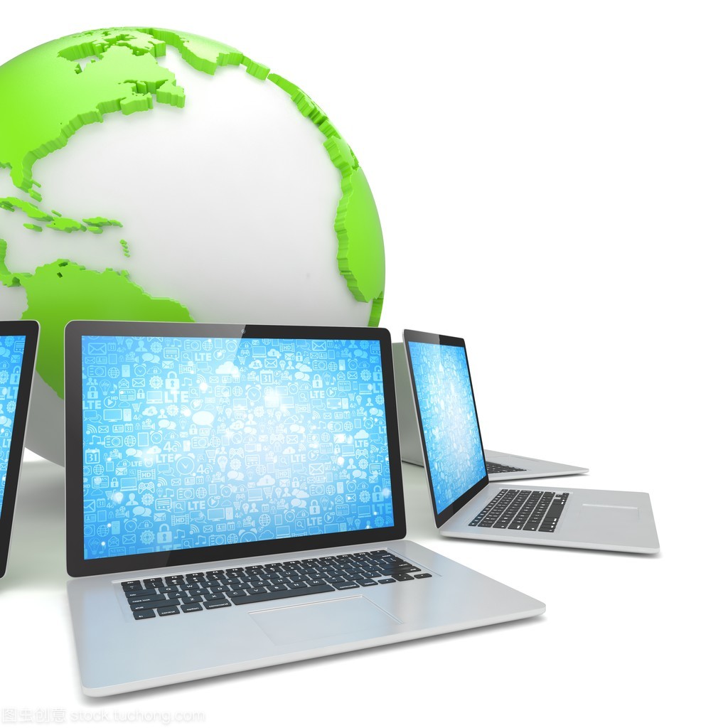 地球全球筆記本電腦網絡 計算機網絡科技的演進與未來
